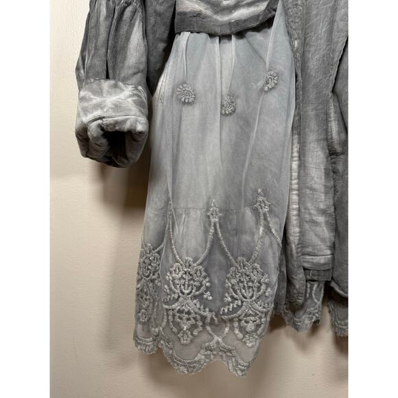 Victorian Trading Company Smoked Lace Fine Corduroy Jacket size 1x/2x - Picture 5 of 12